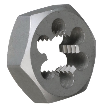 DRILL AMERICA m10x.75 Carbon Steel Hex Die DWTSMH10X.75